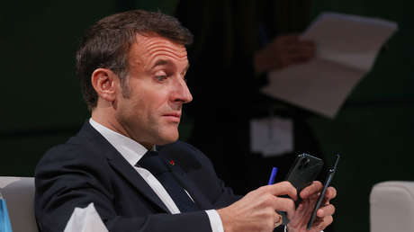 Macron intenta tranquilizar a su población preocupada por Oriente Medio con mensajes de voz (VIDEO)