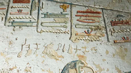 Descubren en Egipto grafitis de 'turistas' de 2.000 años de antigüedad