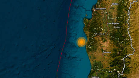 Sismo de magnitud 6,3 sacude la costa central de Chile