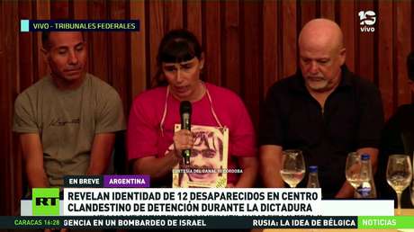 Revelan identidad de 12 desaparecidos en un centro clandestino de detención durante la dictadura en Argentina