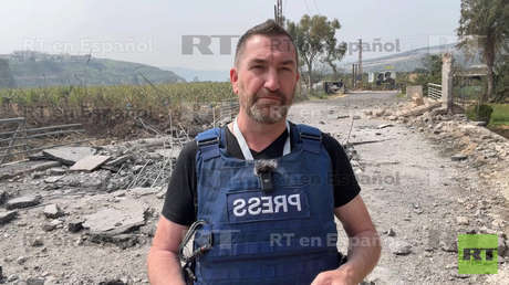 Corresponsal de RT resulta herido en un ataque israelí en el Líbano