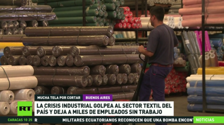 La crisis industrial golpea al sector textil en Argentina y deja a miles de empleados sin trabajo