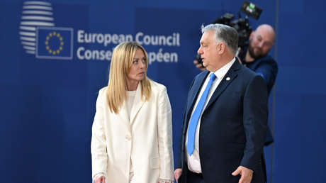 Meloni sorprende a líderes de la UE al asegurar que entiende el veto de Orbán a Ucrania