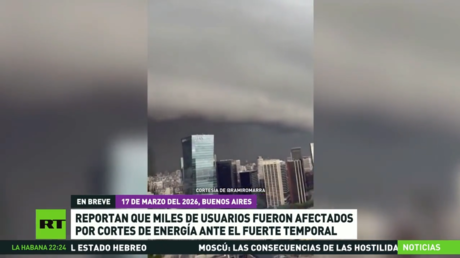 Reportan que miles de usuarios en Argentina fueron afectados por cortes de energía ante un fuerte temporal