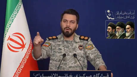 "¡Oiga, Trump, está usted despedido!": Burla en inglés del portavoz militar iraní