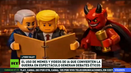 El uso de memes y videos de IA que convierten la guerra en espectáculo genera debates éticos