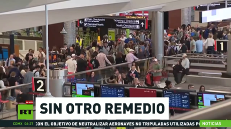 Despliegan agentes del ICE en aeropuertos de EE.UU. para aliviar retrasos causados por falta de personal