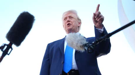 "La Cancillería de Irán dice que usted miente": Trump es preguntado sobre conversaciones con Teherán