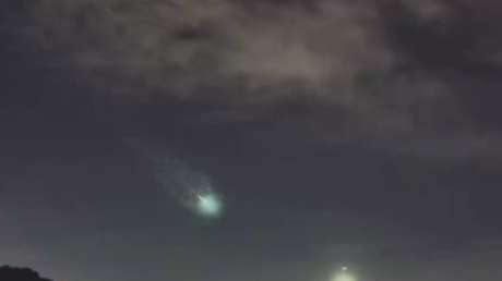 VIDEOS: Meteorito verde atraviesa cielos del oeste de Estados Unidos