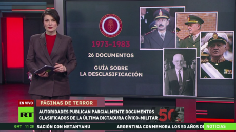 Argentina publica parcialmente documentos clasificados de la última dictadura cívico-militar