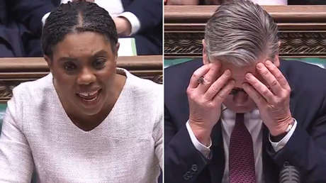 "Es tan débil": acorralan a Starmer con críticas y reacciona así (VIDEO)