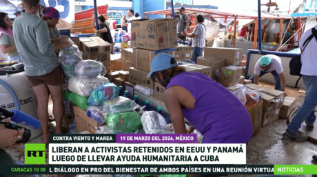 Liberan a activistas retenidos en EE.UU. y Panamá luego de llevar ayuda humanitaria a Cuba