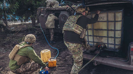 Ejército ucraniano enfrenta problemas de combustible por la guerra en Irán