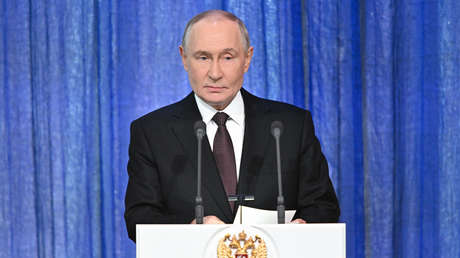 "Lucha justa por una vida pacífica de hijos y nietos": Putin habla de la operación militar especial