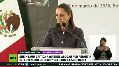 Sheinbaum critica a quienes abogan por permitir intervención de EE.UU. y defiende la soberanía