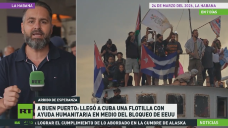 A buen puerto: llegó a Cuba una flotilla con ayuda humanitaria en medio del bloqueo de EE.UU.