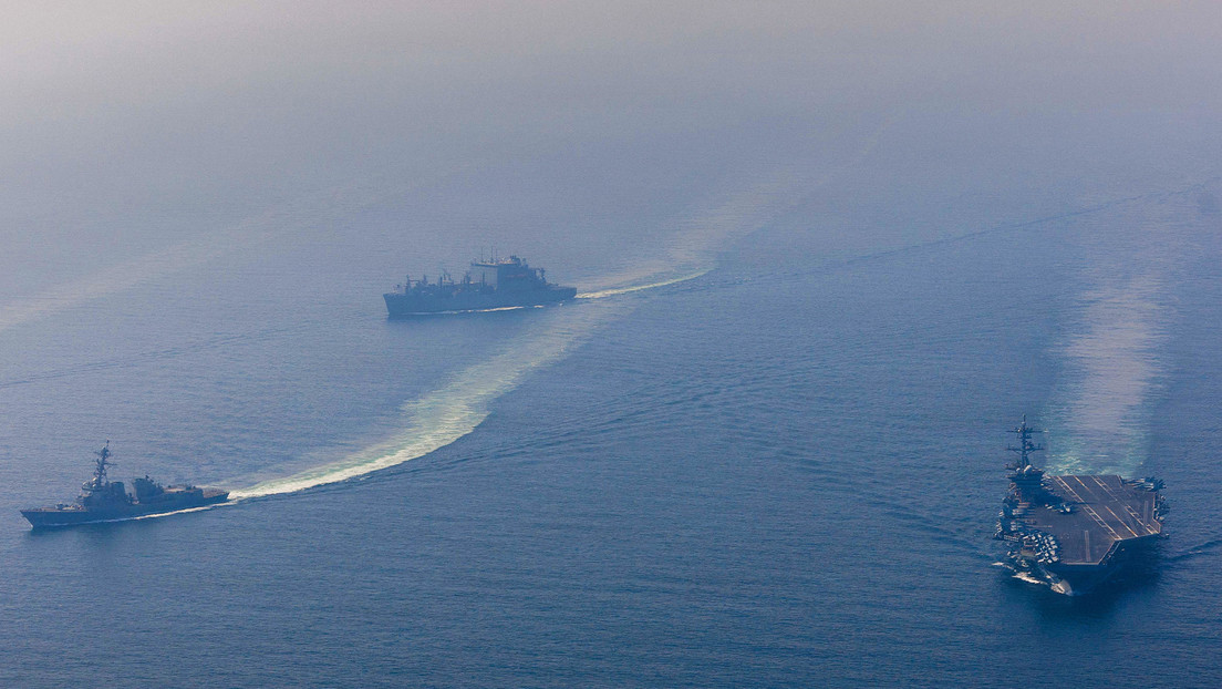 CENTCOM: Por primera vez en décadas tres portaviones de EE.UU. operan simultáneamente en Oriente Medio