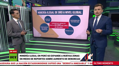 Minería ilegal en Perú se expande en medio de reportes sobre aumento de denuncias