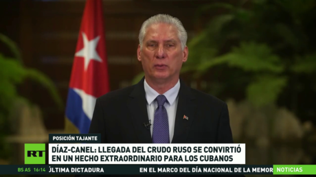 Cuba rechaza la política coercitiva de EE.UU. y agradece la llegada de un buque ruso con crudo