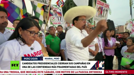 Candidatos presidenciales cierran sus campañas en una de las contiendas más fragmentadas del Perú