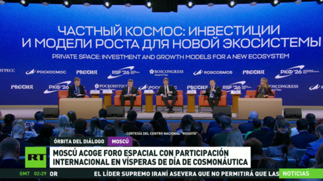 Moscú acoge foro espacial con participación internacional en vísperas de Día de la Cosmonáutica