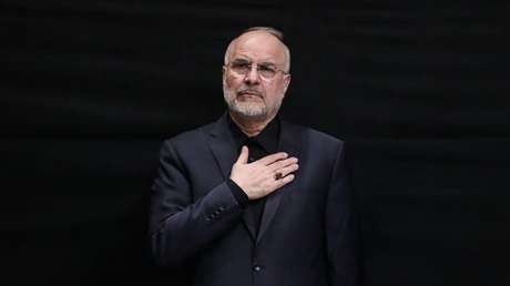 Líder del Parlamento iraní publica desgarradora imagen antes de negociaciones con EE.UU.