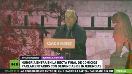 Hungría entra en la recta final de los comicios parlamentarios con denuncias de injerencia