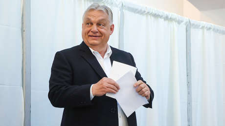 "Vine a ganar": Orbán tras votar en las legislativas de Hungría