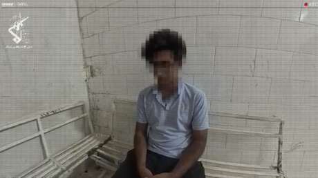 VIDEO: Irán detiene a un espía que remitía información sensible