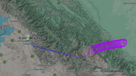 Una aeronave vuela en círculos y se pierde el contacto con la torre de control