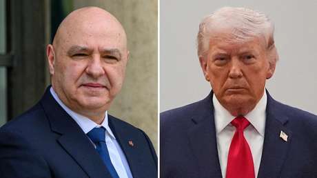 Presidente libanés habla con Trump mientras negocia un alto el fuego con Israel