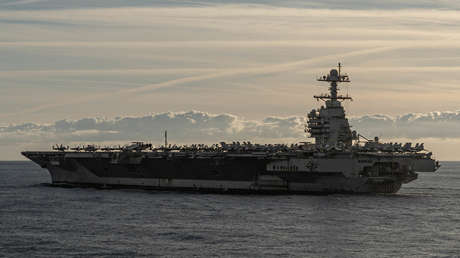 El portaviones estadounidense más grande del mundo regresa a Oriente Medio