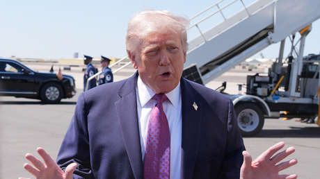 Trump: EE.UU. ataca y hace "un agujero" en un barco iraní que intentaba pasar por el Ormuz