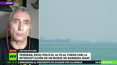 Teherán: EE.UU. violó el alto al fuego con la interceptación de un buque de bandera iraní