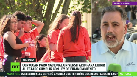 Convocan a paro universitario en Argentina para exigir al Estado cumplir con ley de financiamiento