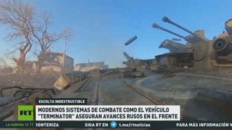 Terminator: vehículo moderno de combate que asegura avances rusos en el frente