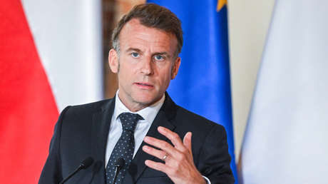 Macron: EE.UU., Rusia y China están "totalmente en contra" de los europeos