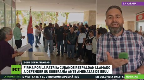 Firma por la patria: Cubanos respaldan el llamado a defender su soberanía