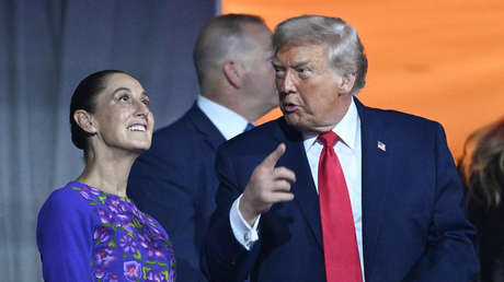 Sheinbaum comenta el incidente que forzó la evacuación de Trump