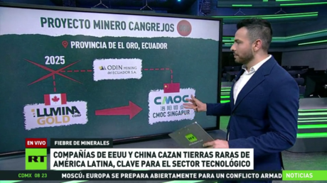Compañías de EE.UU. y China buscan tierras raras en América Latina, clave para el sector tecnológico