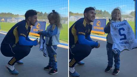 VIDEO VIRAL: niña fanática de Boca Juniors cumple su sueño de conocer a un famoso futbolista