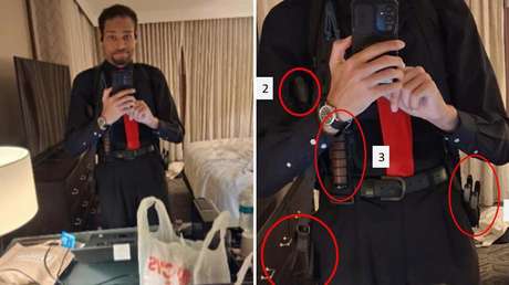 FOTO del sospechoso del intento de asesinato de Trump poco antes del tiroteo