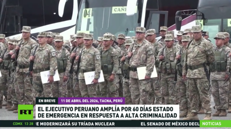 El Ejecutivo peruano amplia por 60 días estado de emergencia en respuesta a alta criminalidad