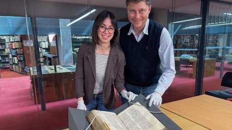 Hallan en Roma el manuscrito de un poema de unos 1.200 años de antigüedad