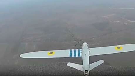 VIDEO: Ejército ruso caza y hace pedazos a drones enemigos