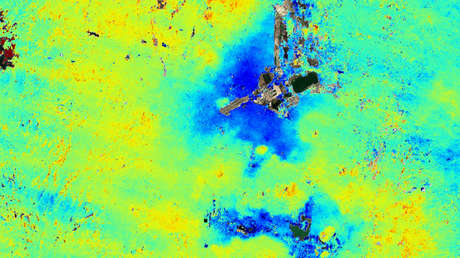 Imágenes satelitales muestran cómo se hunde una megalópolis latinoamericana