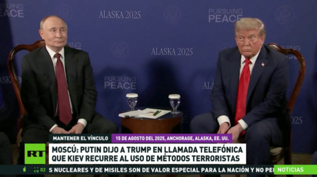 Moscú: Putin dijo a Trump en llamada telefónica que Kiev recurre al uso de métodos terroristas