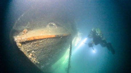 IMÁGENES de un buque 'fantasma' que no fue visto en más de 100 años