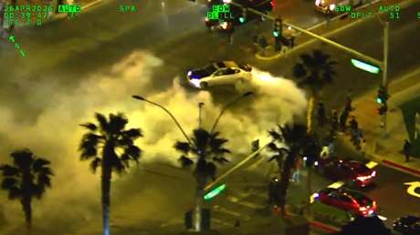 'Caza' policial a lo GTA culmina con 77 arrestos en Las Vegas (VIDEO)