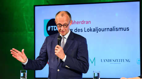 VIDEO: El público se ríe tras la pregunta a Merz sobre qué bueno ha hecho por Alemania